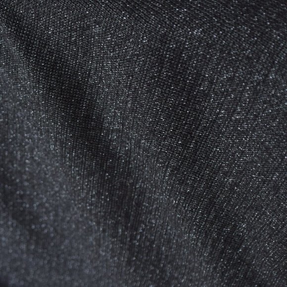 Women's Black Metallic Turtleneck- Size L - Picture 5 of 5